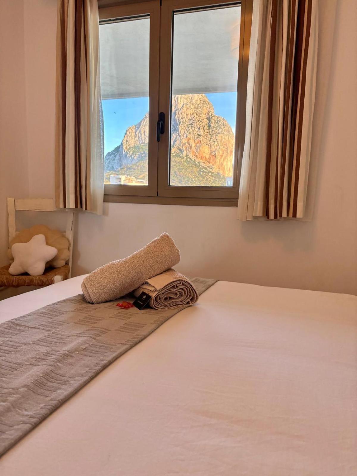 Apartment With Sea View Pool & Private Parking Calp Exterior foto